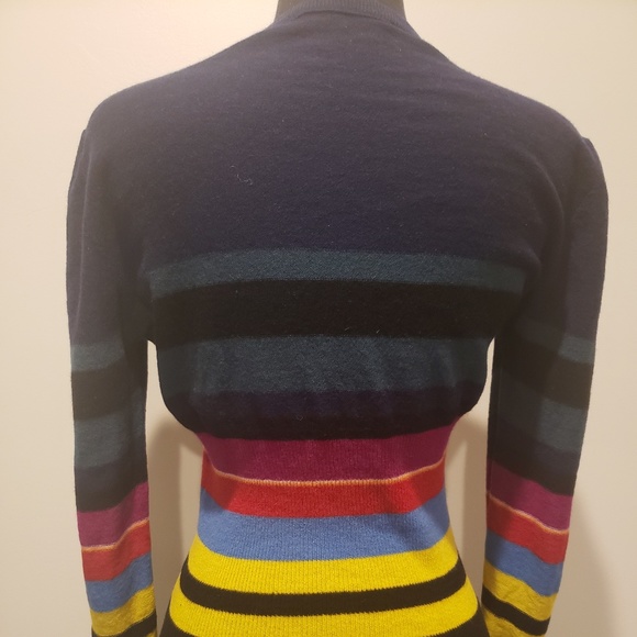 Sonia Rykiel Paris Vintage Stripe sweater XS - Picture 3 of 10